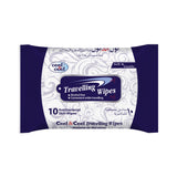 Cool & cool Travelling Wipes 10'S