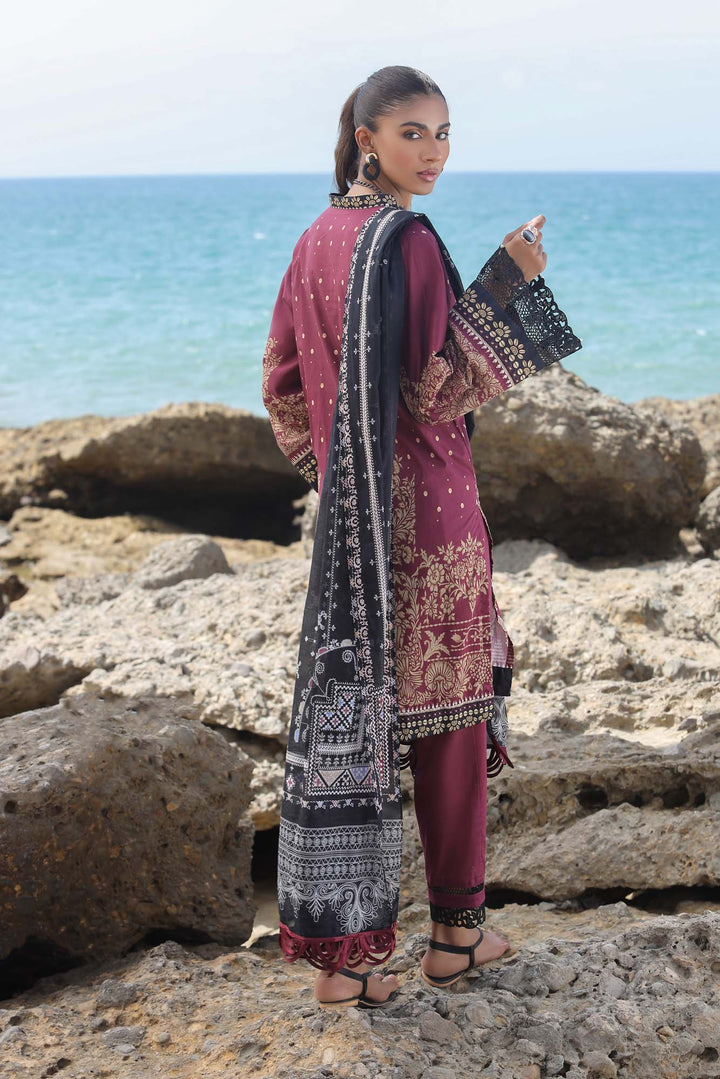 Noor E Sahar- Printed Lawn 3 Piece