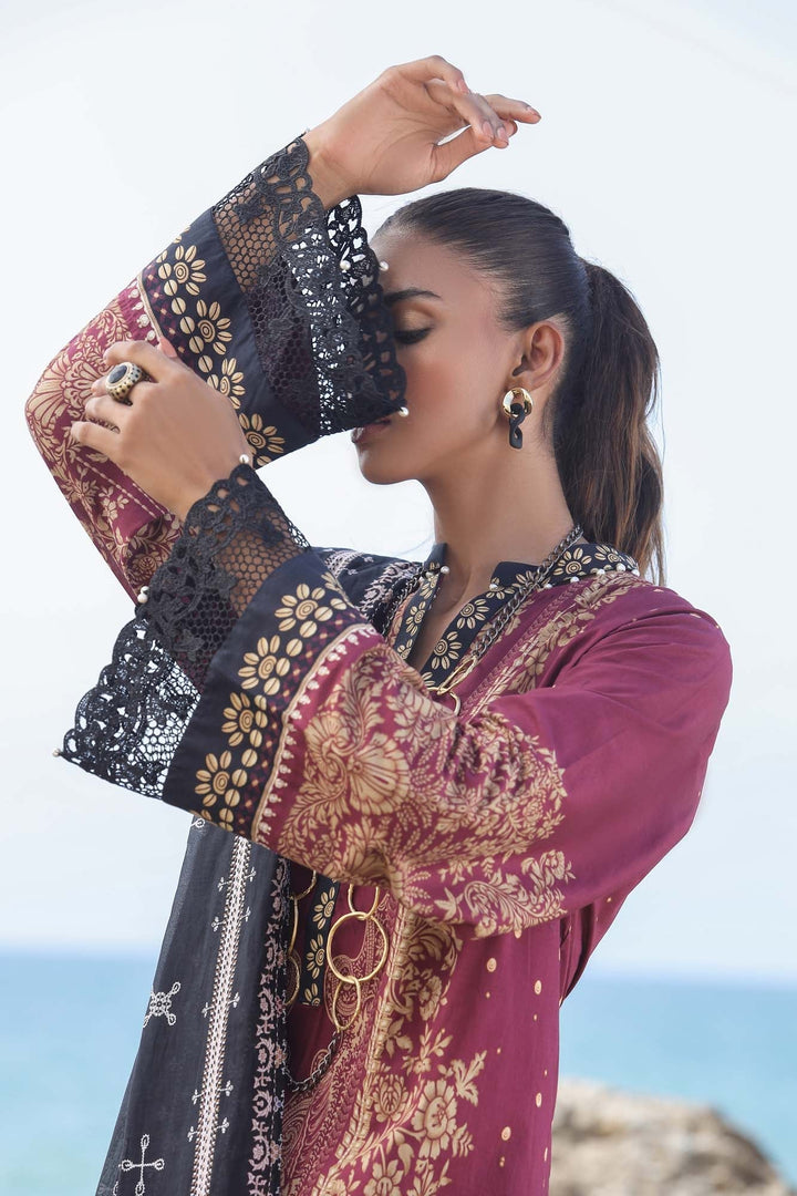 Noor E Sahar- Printed Lawn 3 Piece