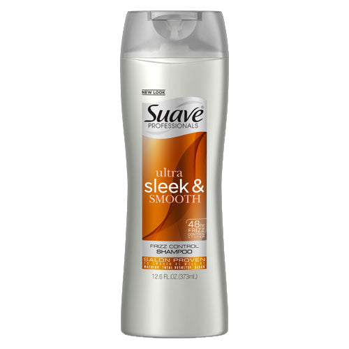 Suave Professionals- Shampoo Ultra Sleek & Smooth, 373ml- 12.6oz