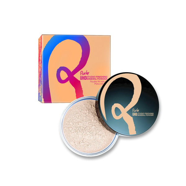 Rude Cosmetics - Ultra High Definition Studio Finishing Mineral Powder - Banana