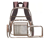 Mines 2in1 Transparent BackPack - Brown