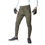 Flush Fashion - French Terry Premium Trousers For Sports Casual Fitness Jogging Lime Green