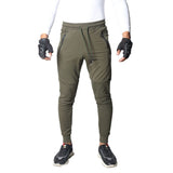 Flush Fashion - French Terry Premium Trousers For Sports Casual Fitness Jogging Lime Green