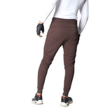 Flush Fashion - French Terry Premium Trousers For Sports Casual Fitness Jogging Brown
