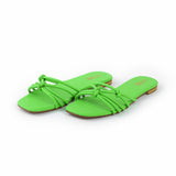 VYBE - Strappy flats - Green
