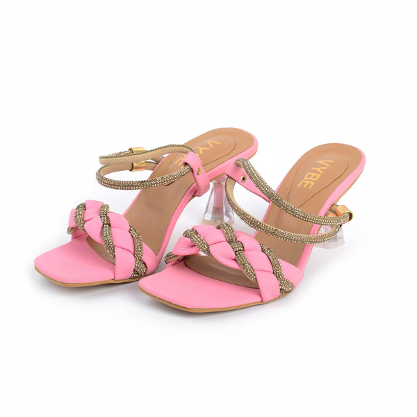 VYBE - Twisted Sandal - Pink