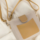 VYBE- Front Pocket Ivory Bag