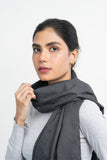 Vybe- Self Printed Stole Grey