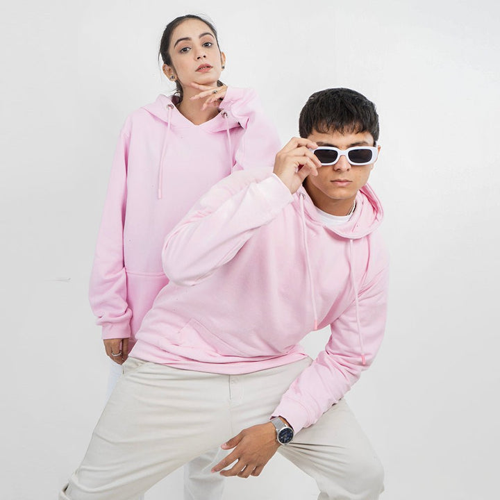 Vybe Basics - Kangroo Hoodie - Pink