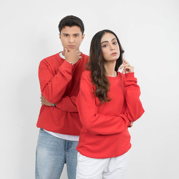 Vybe Basics - Sweatshirt - Red