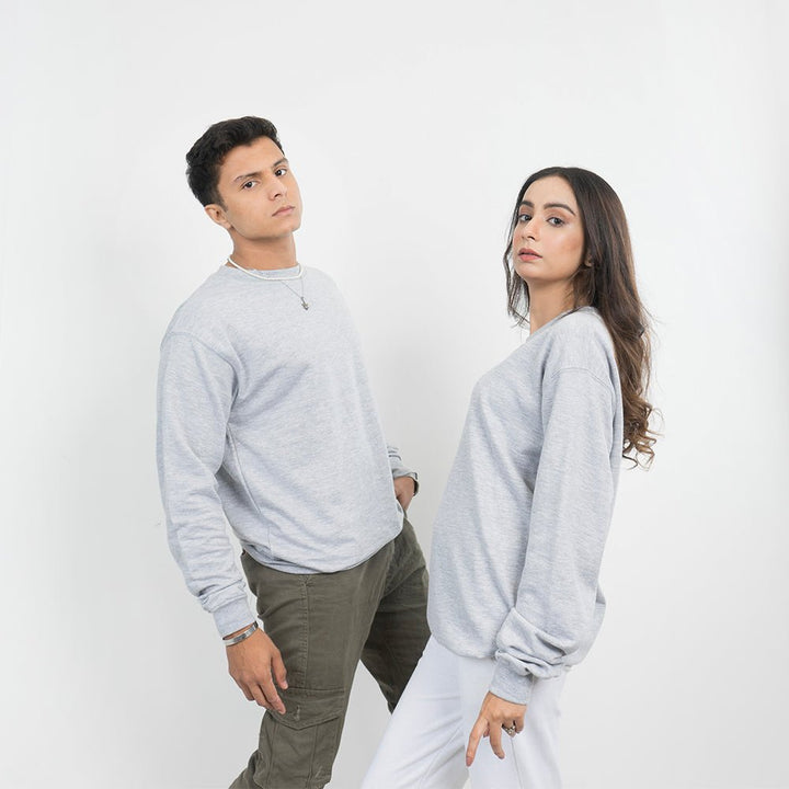 Vybe Basics - Sweatshirt - Heather Grey