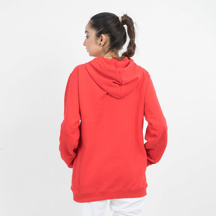 Vybe Basics - Kangroo Hoodie - Red