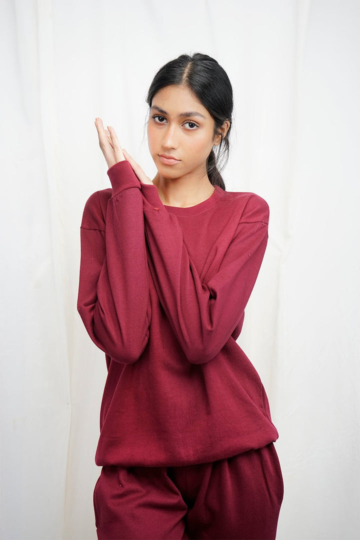 VYBE Tracksuit- Maroon