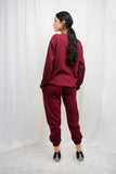 VYBE Tracksuit- Maroon