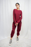VYBE Tracksuit- Maroon