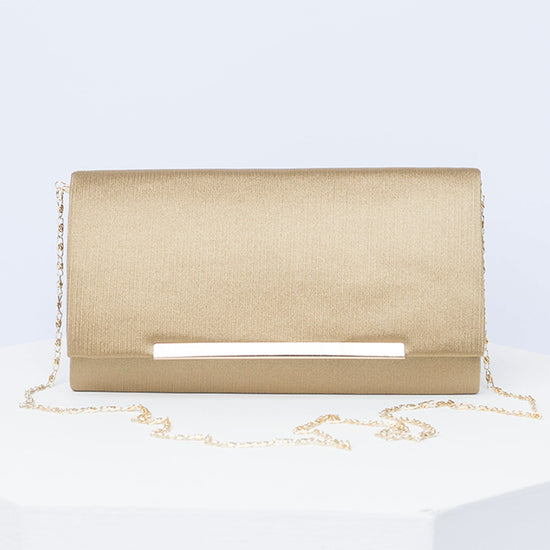 VYBE - Envelope Clutch Bag - Beige