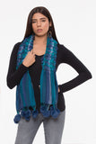 Sapphire Prussian Blue Scarf