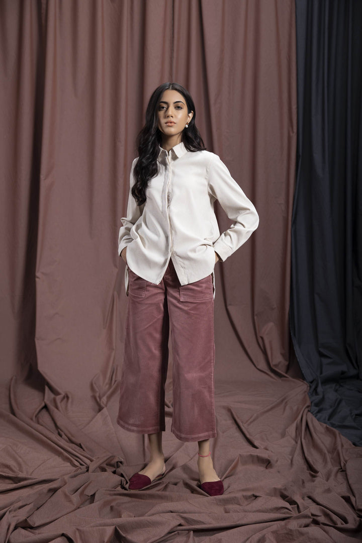 Sapphire Corduroy Pants Pink