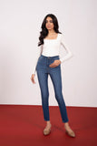 Sapphire -  Cropped Skinny Jeans