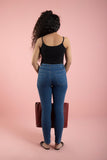 Sapphire-Mid-Rise Slim Fit jeans
