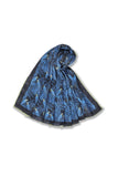 Sapphire- Printed Polyester Scarf