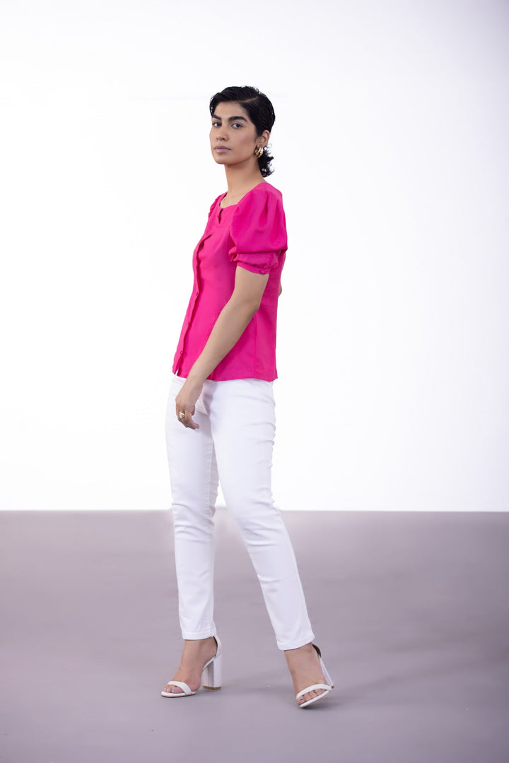 Sapphire-Square- Neck Top