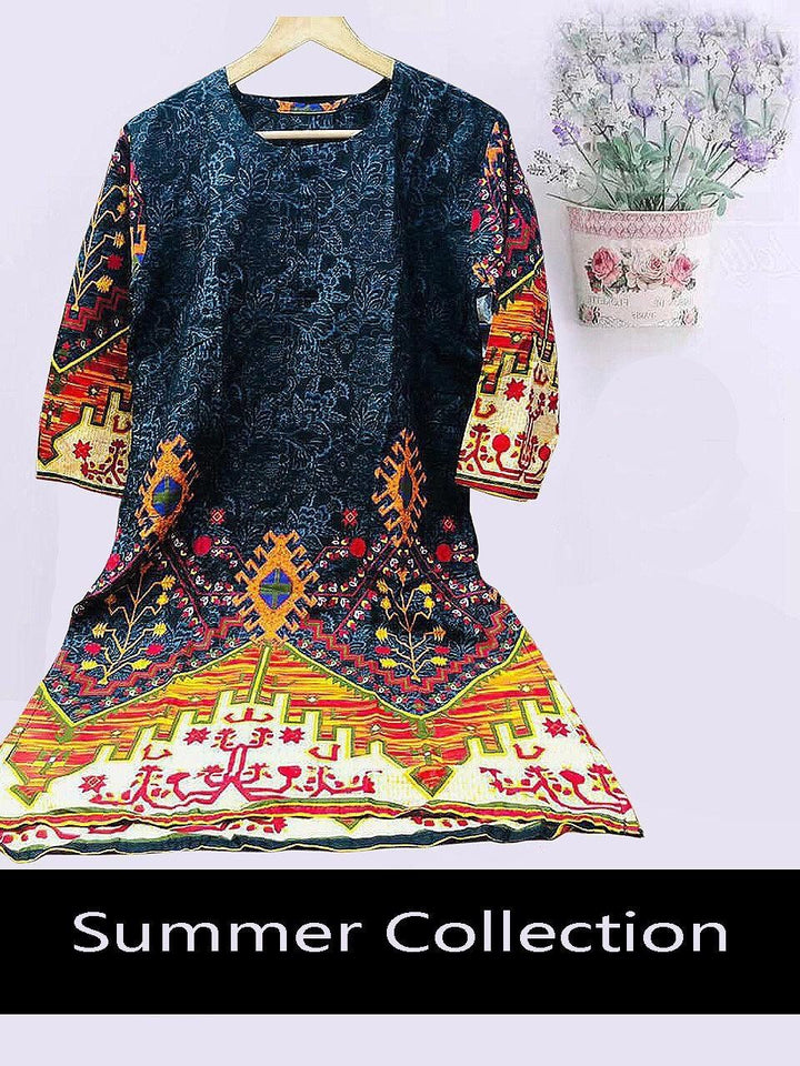 Wf Store- Lawn Printed Kurti (Free Size)