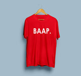 Wf Store- BAAP. Printed Half Sleeves Tee - Red