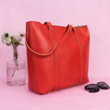 Shein- Simple Shoulder Bag-Red