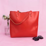 Shein - Vintage Shoulder Bag-Red