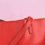 Shein- Vintage Shoulder Bag-Red