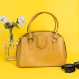Shein - Crossbody Bag With Metallic Decor-Yellow