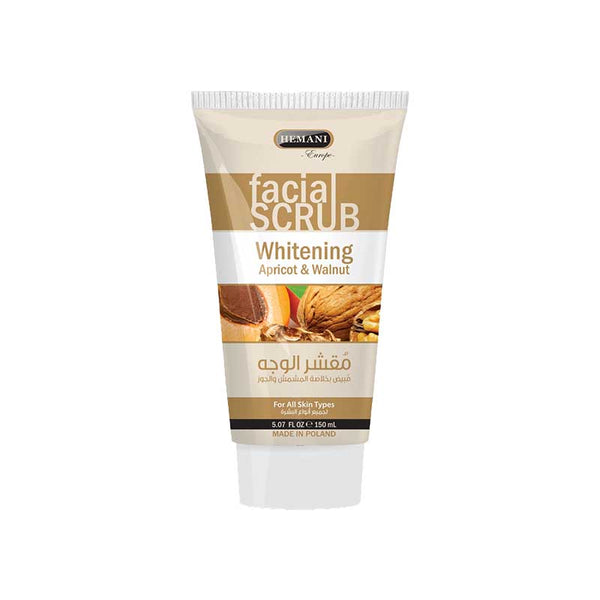 HEMANI HERBAL - Whitening Apricot & Walnut Facial Scrub