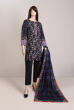 Saya- Printed Khaddar Stitched 3 Piece