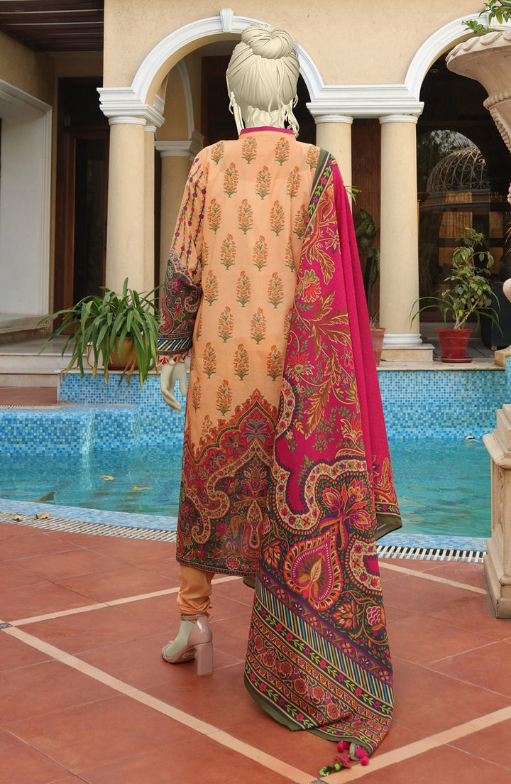 Summer'22 Orhni Basic Digital Printed Lawn 3Pc Unstitched