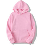 Wf Store- Plain Pink Hoodie For Unisex