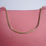 Shein- Tote Bag with Chain Handle Red
