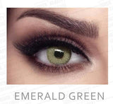Quick Beauty Color Contact Lenses Pure Emerald Green
