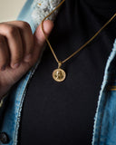 Niovani- Royalty Neckchain with our Classic Pendant! - 600 MM - 14K Genuine Gold Plated! - 2020 New Design! - (Men/Women)