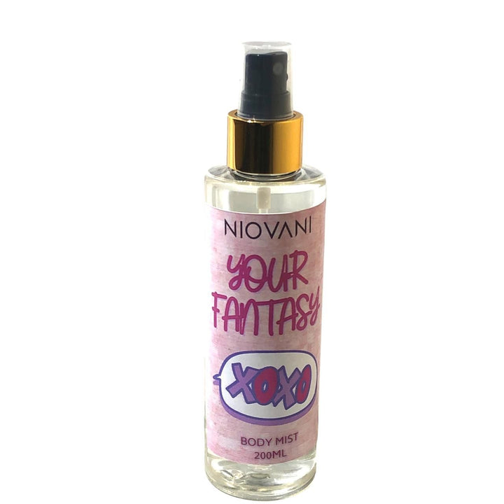 Niovani- Your Fantasy - Women's Body Mist! - Inspired by Storm Flower Cheryl! - 200ML! - Refreshing! - Long Lasting Strength! - Free Carry Bag!