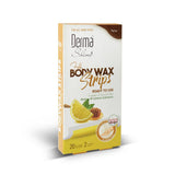 Derma Shine - Full Body Wax Strips - Honey & Lemon Extracts