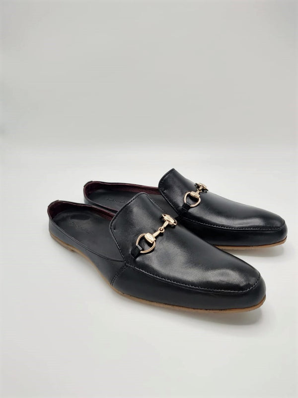 MARKALS - HORSEBIT LEATHER SLIPPERS