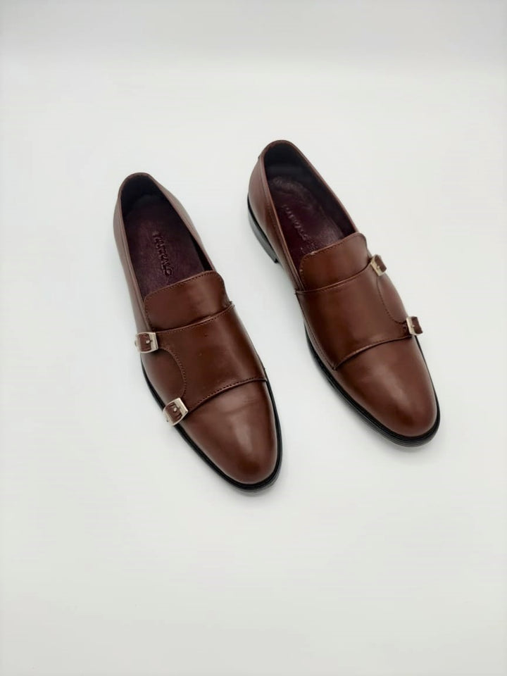 MARKALS - DOUBLE MONK FLAP Brown