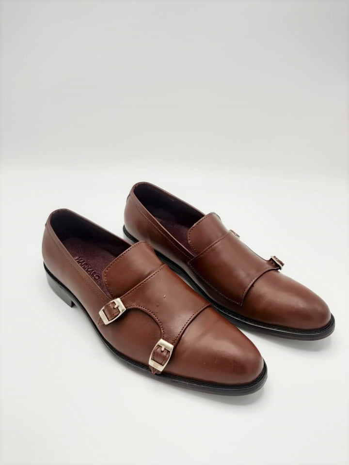 MARKALS - DOUBLE MONK FLAP Brown