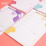 Blingspot - Meal Planner Pink - Notepad