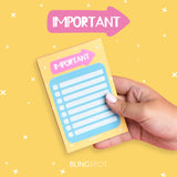 Blingspot - Important - Notepad