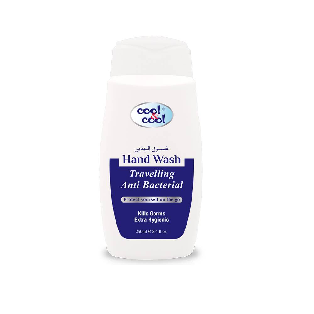 Cool & Cool Hand Wash Anti Bacterial Travelling 250Ml