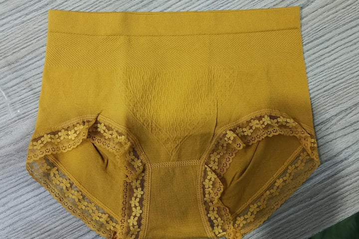 VYBE- Floral Ladies Underwear - Yellow