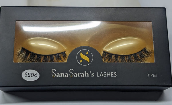 Sana Sarah's Lashes - SS04 Natural hairs Lashes- Bridal Makeup